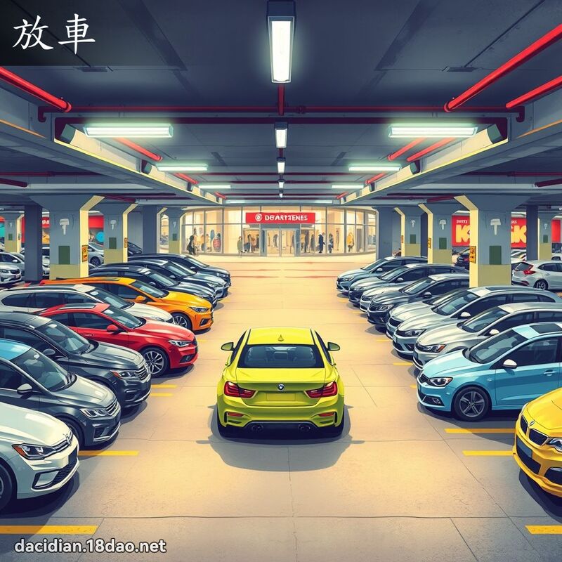 放車 - 國語大辭典配圖