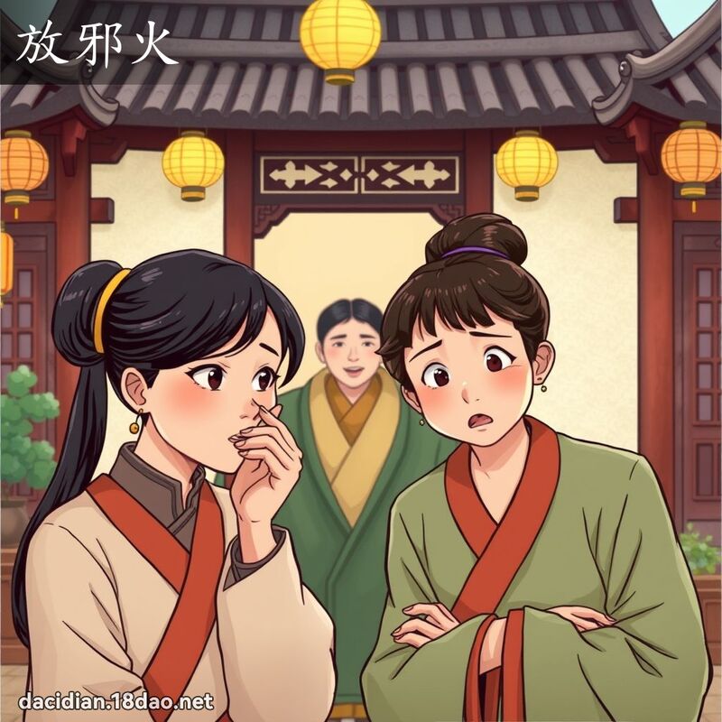 放邪火 - 國語大辭典配圖
