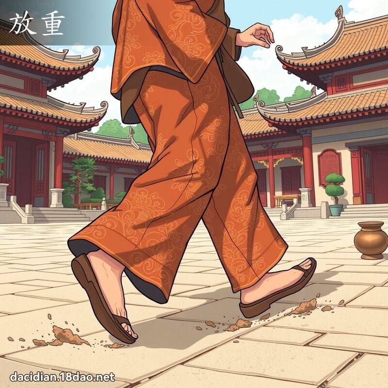 放重 - 國語大辭典配圖