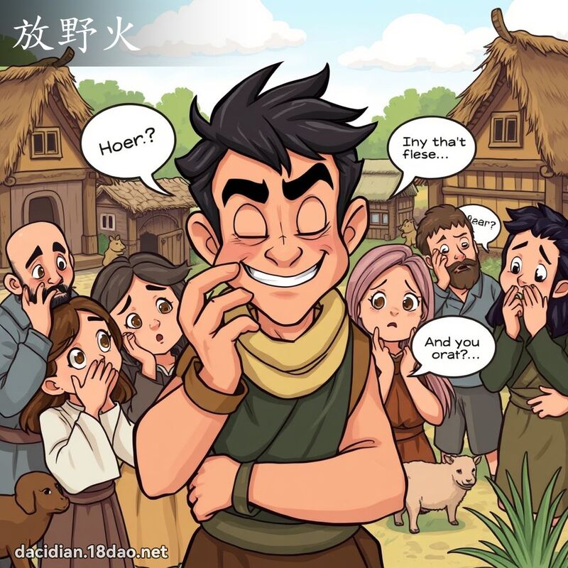 放野火 - 國語大辭典配圖