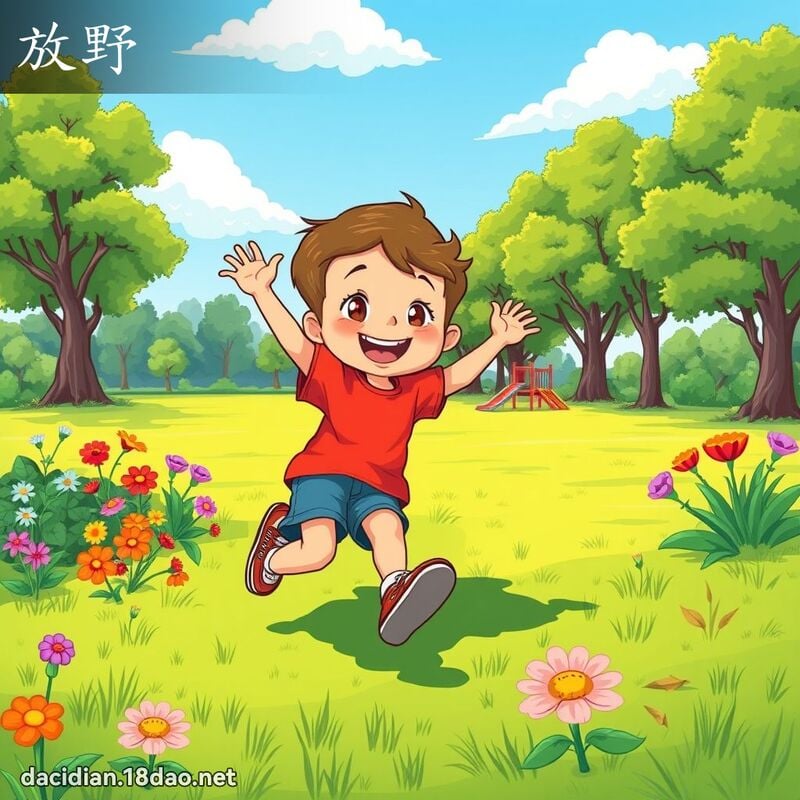 放野 - 國語大辭典配圖