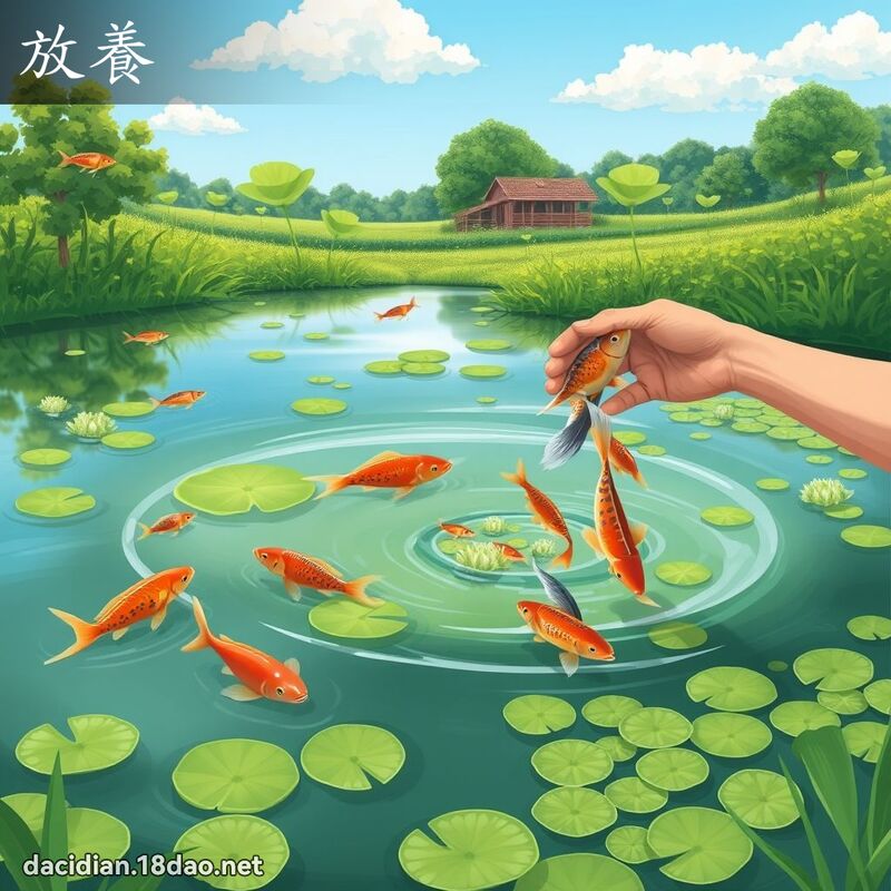 放养 - 国语大辞典配图