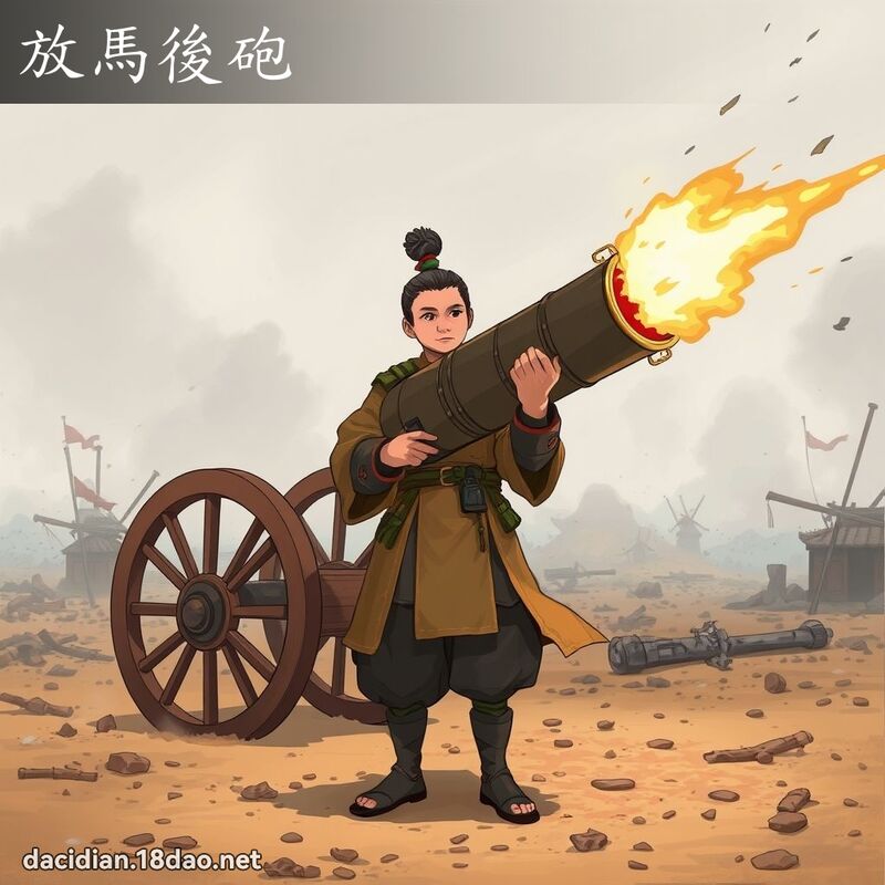 放马后砲 - 国语大辞典配图