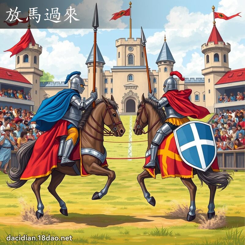 放马过来 - 国语大辞典配图