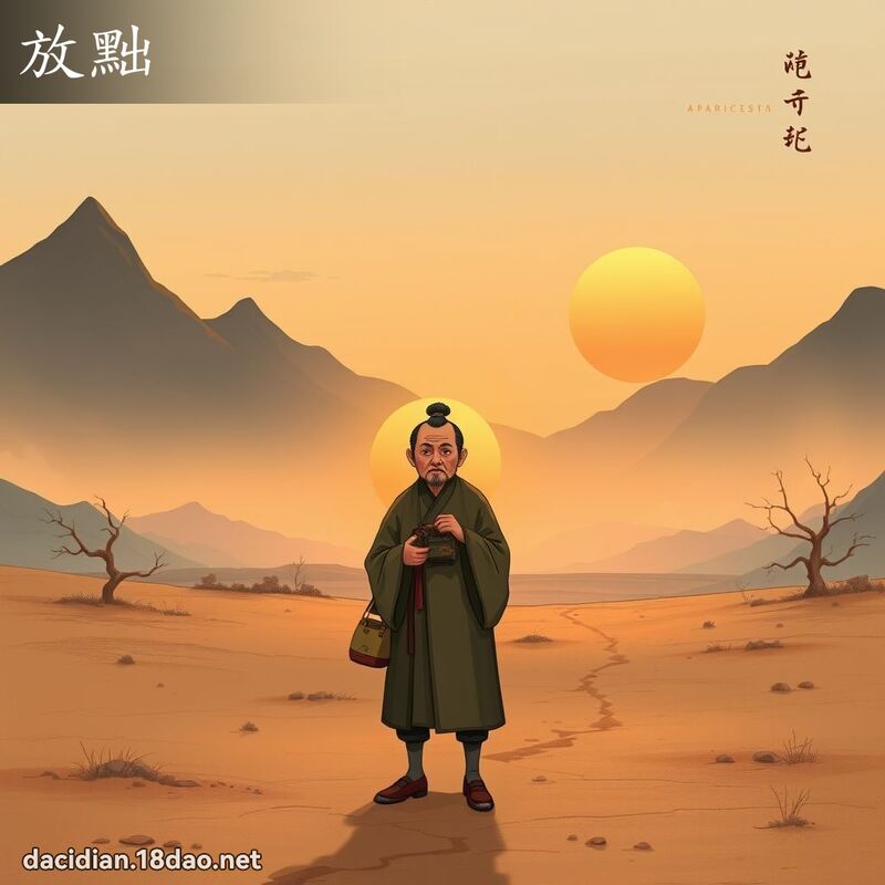 放黜 - 国语大辞典配图