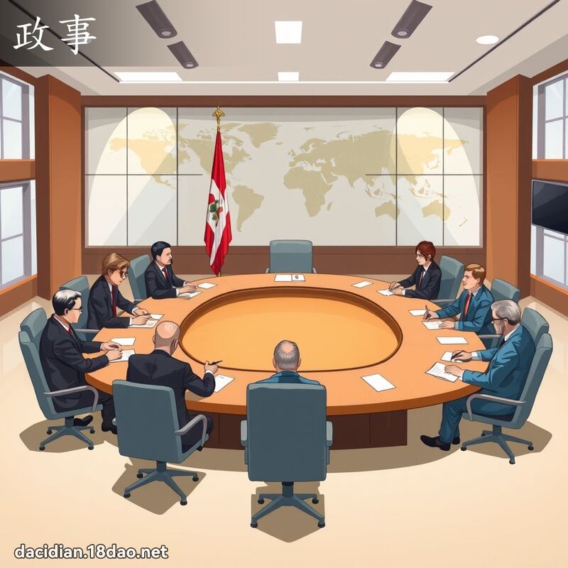 政事 - 國語大辭典配圖