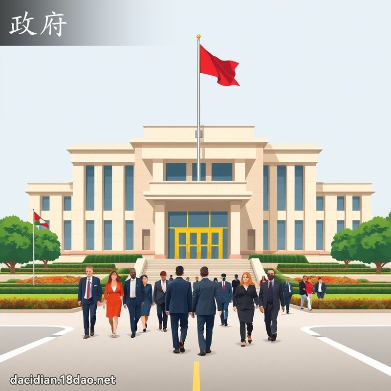 政府 - 國語大辭典配圖