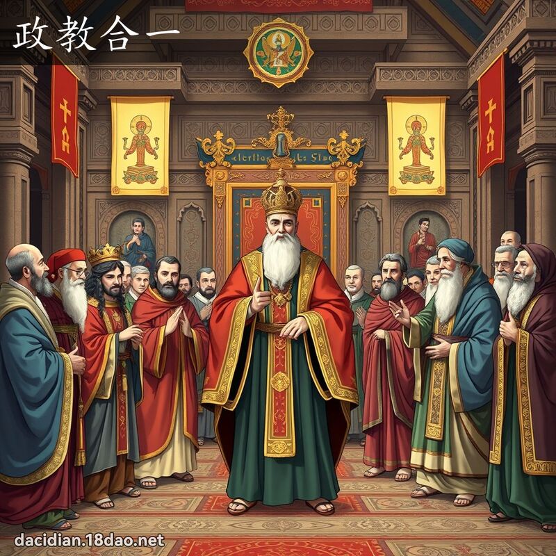 政教合一 - 国语大辞典配图