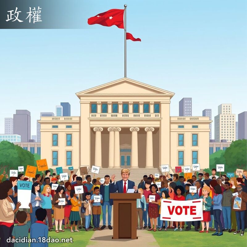 政权 - 国语大辞典配图