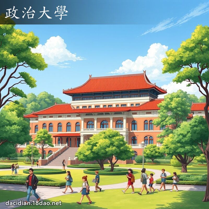 政治大學 - 國語大辭典配圖