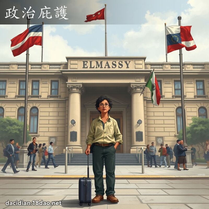 政治庇護 - 國語大辭典配圖