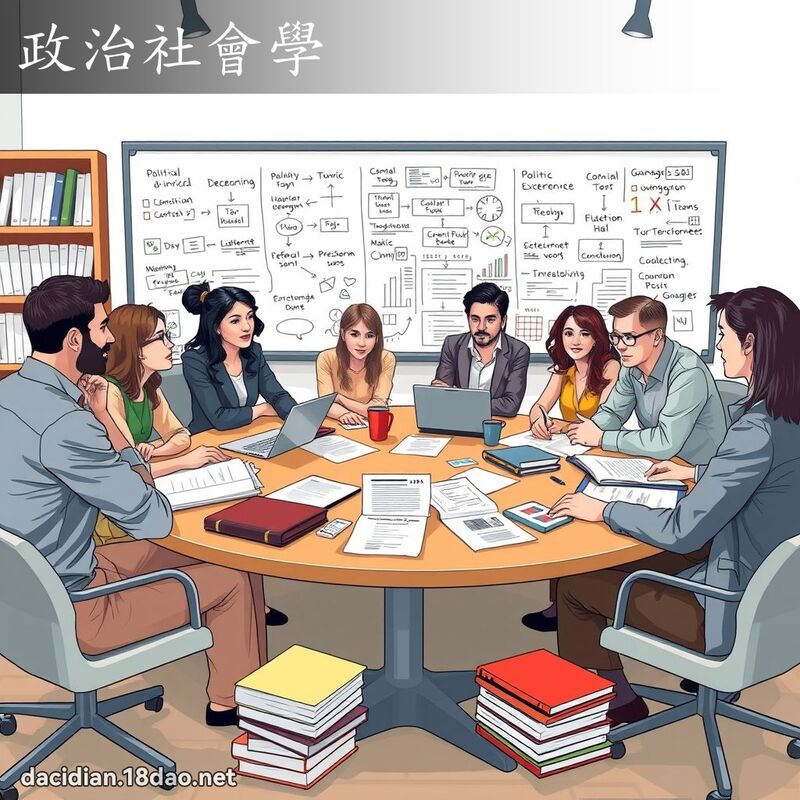 政治社會學 - 國語大辭典配圖