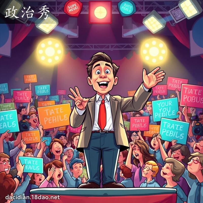 政治秀 - 國語大辭典配圖