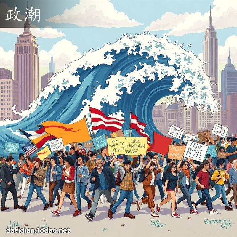 政潮 - 國語大辭典配圖