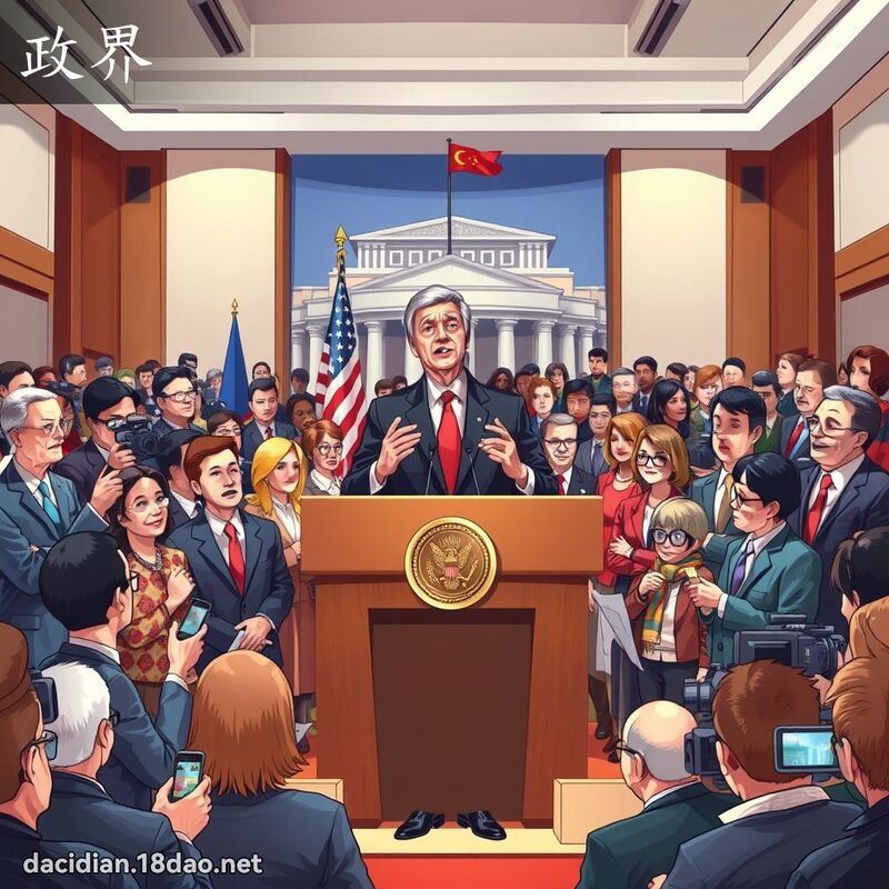 政界 - 国语大辞典配图