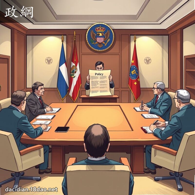 政綱 - 國語大辭典配圖