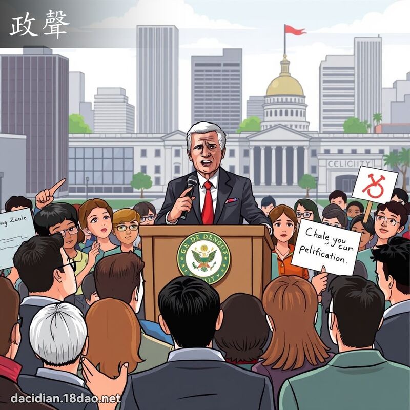 政聲 - 國語大辭典配圖