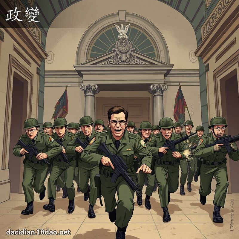 政变 - 国语大辞典配图