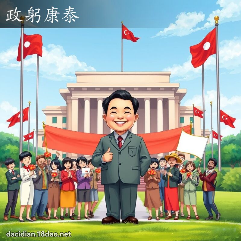 政躬康泰 - 國語大辭典配圖