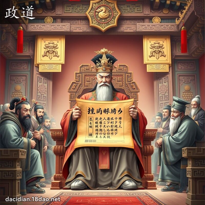 政道 - 國語大辭典配圖