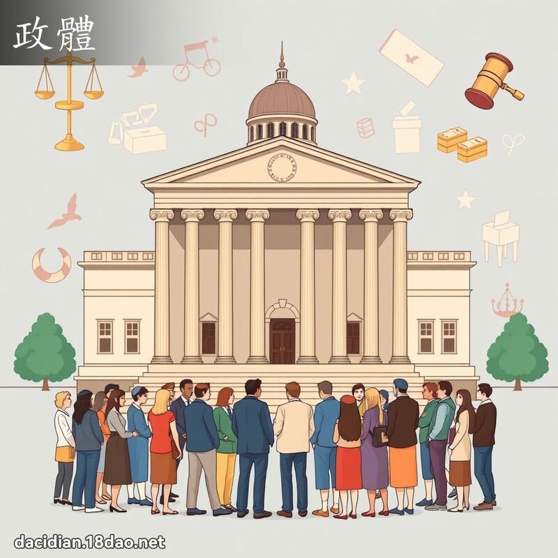 政體 - 國語大辭典配圖