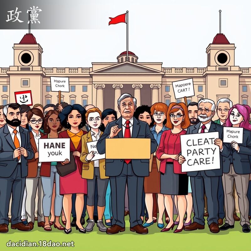 政党 - 国语大辞典配图