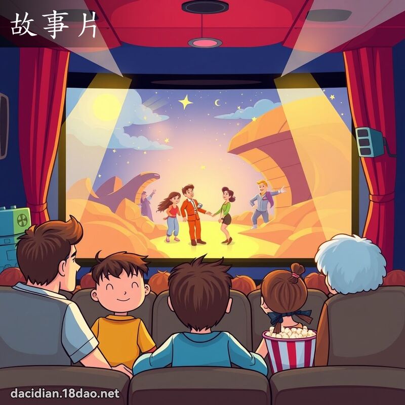 故事片 - 国语大辞典配图