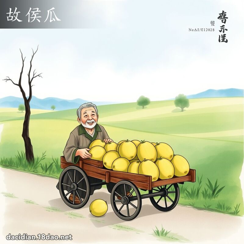 故侯瓜 - 国语大辞典配图