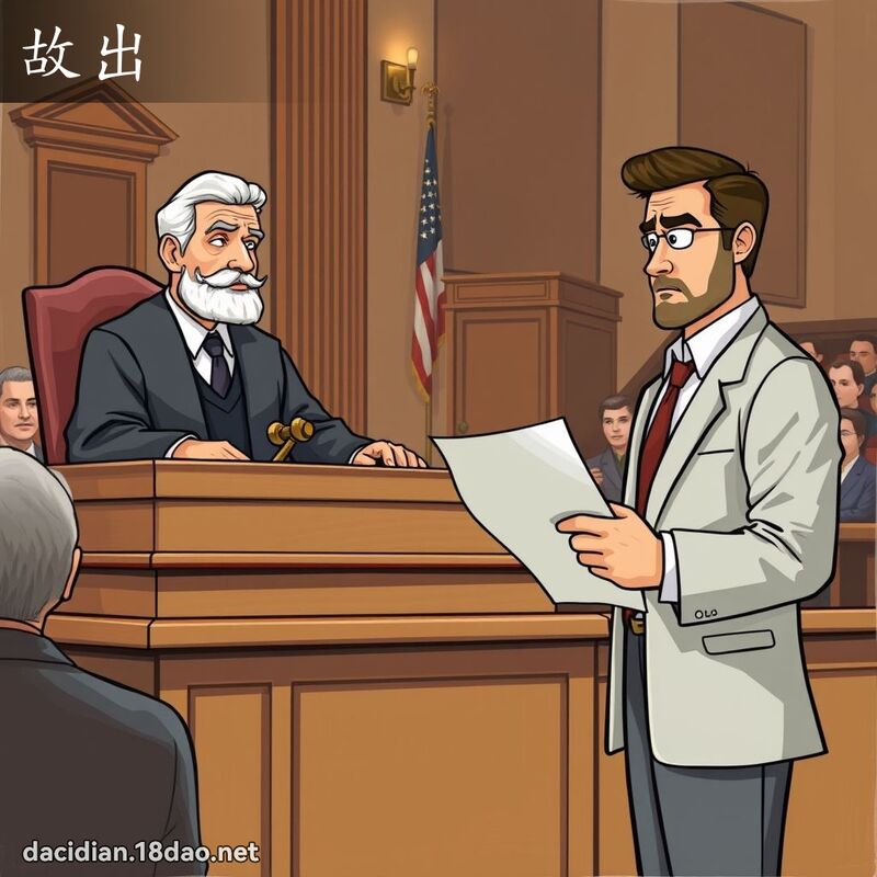 故出 - 国语大辞典配图