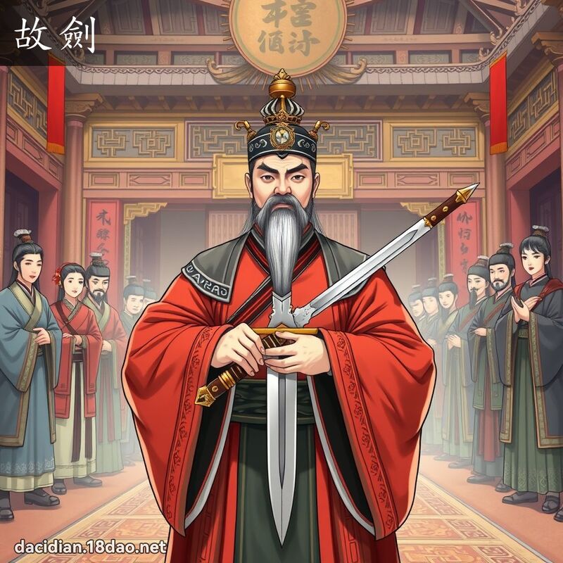 故劍 - 國語大辭典配圖