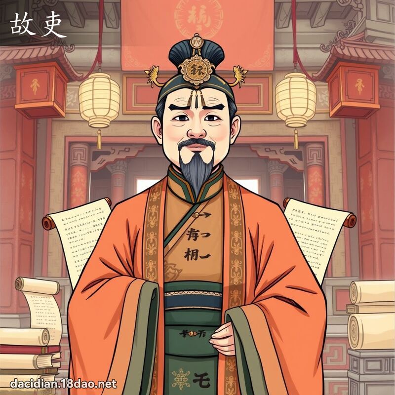 故吏 - 国语大辞典配图