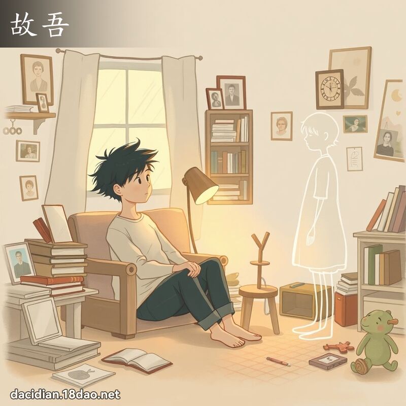 故吾 - 國語大辭典配圖