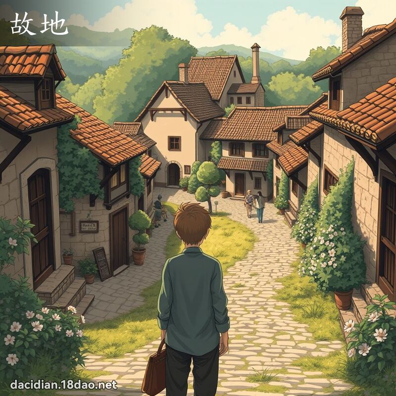 故地 - 国语大辞典配图
