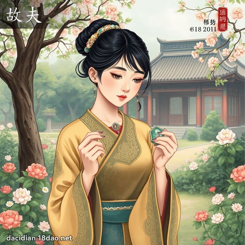 故夫 - 國語大辭典配圖