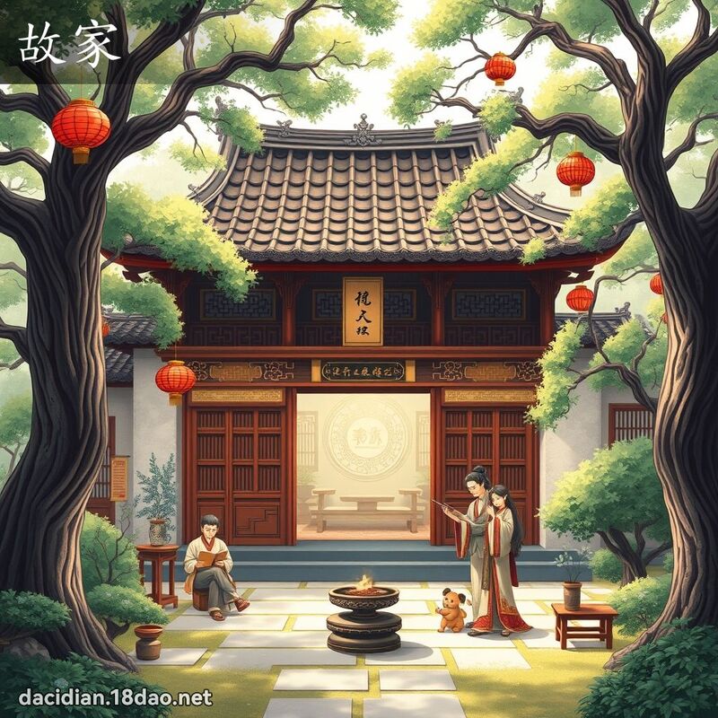 故家 - 國語大辭典配圖