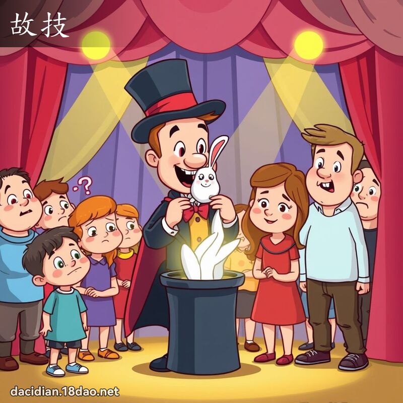 故技 - 国语大辞典配图