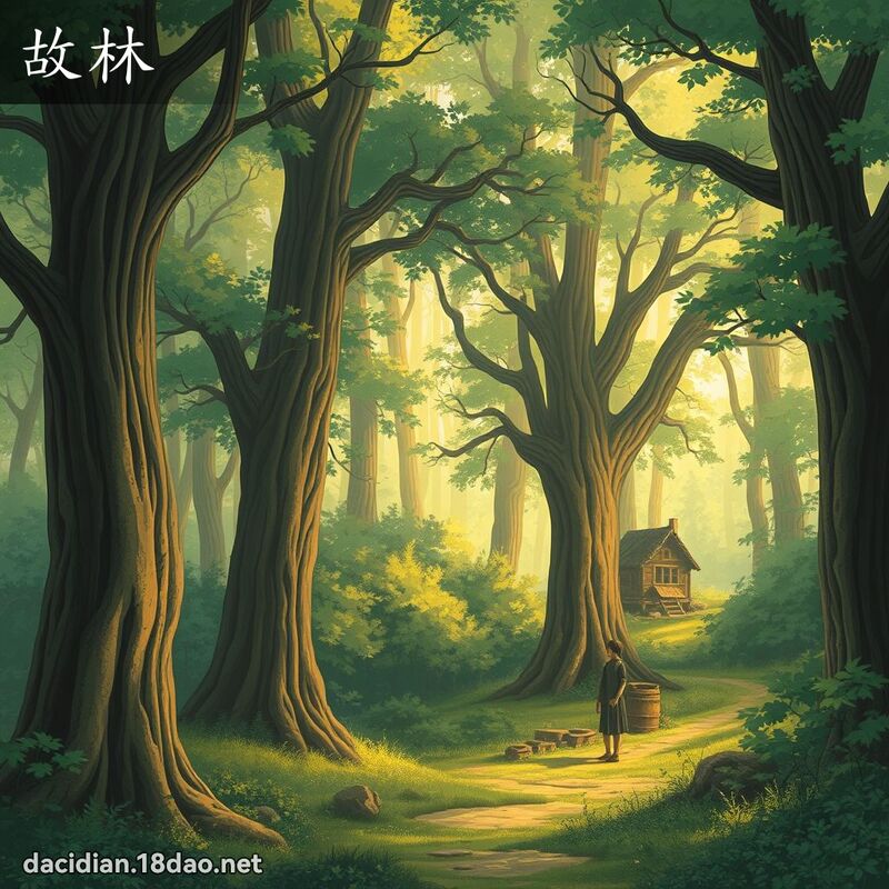 故林 - 國語大辭典配圖