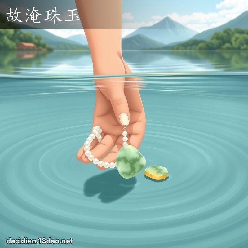 故淹珠玉 - 国语大辞典配图