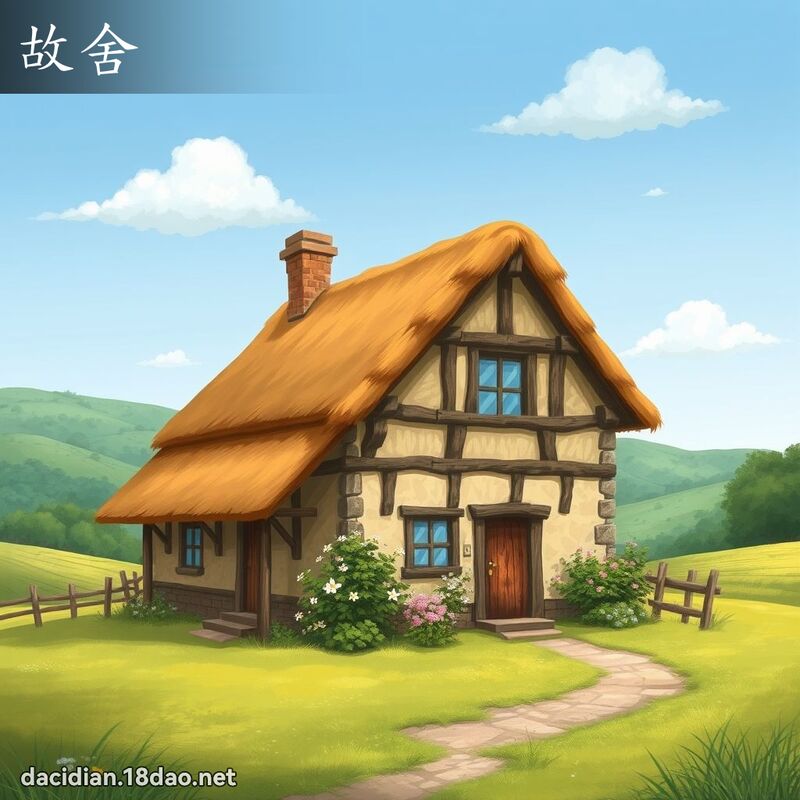 故舍 - 国语大辞典配图