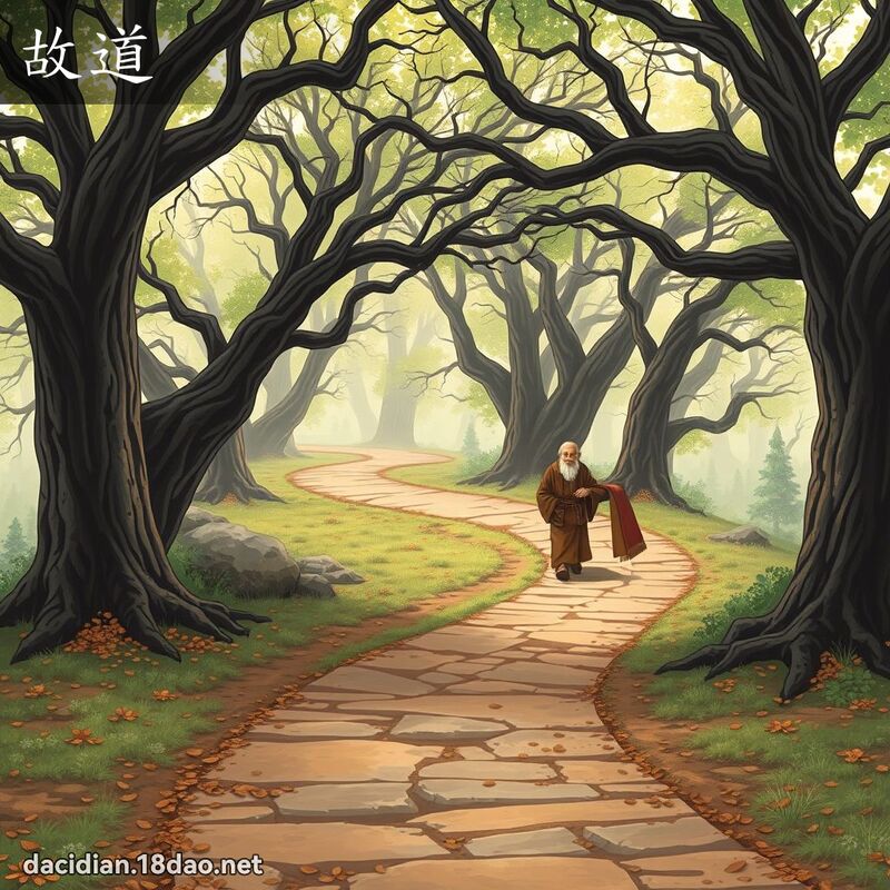 故道 - 国语大辞典配图