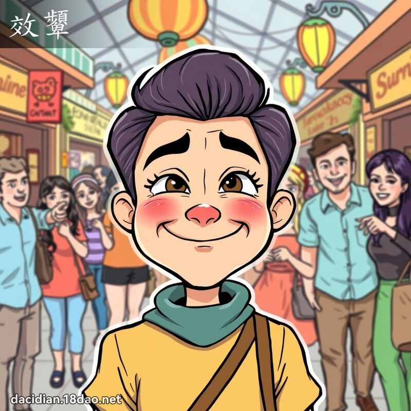效顰 - 國語大辭典配圖