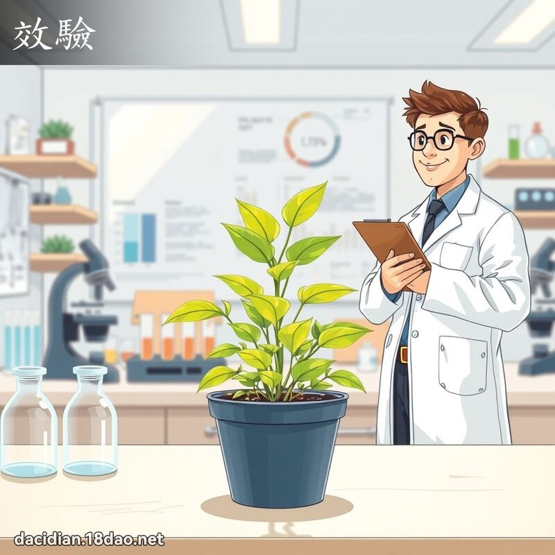 效驗 - 國語大辭典配圖