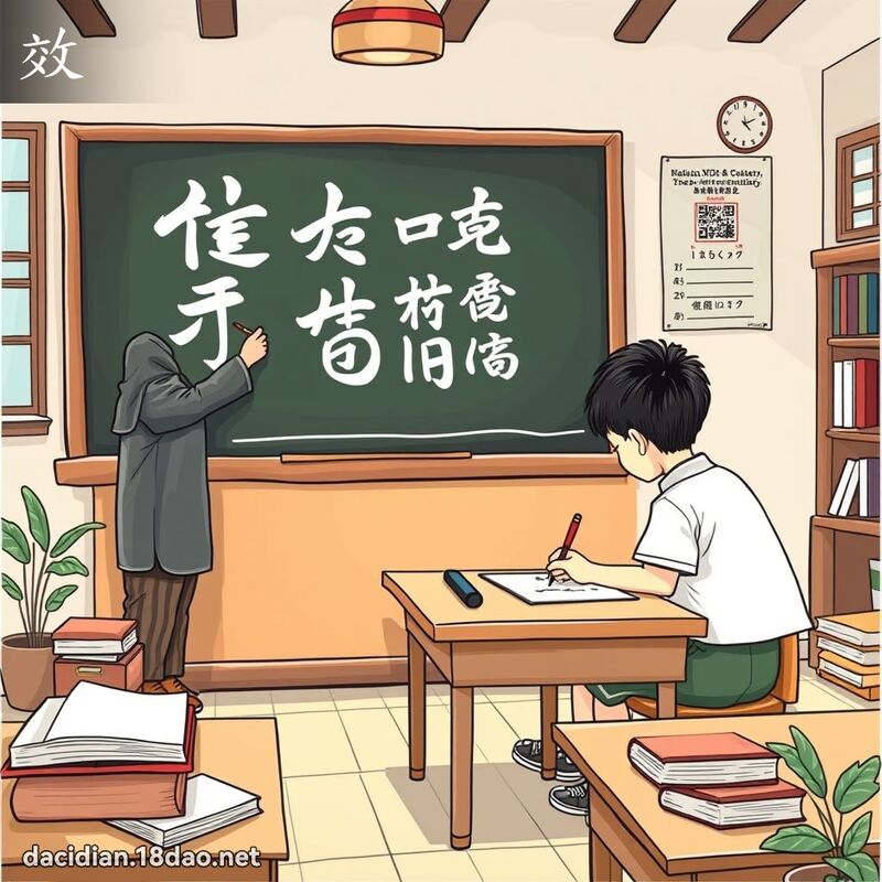 效 - 国语大辞典配图