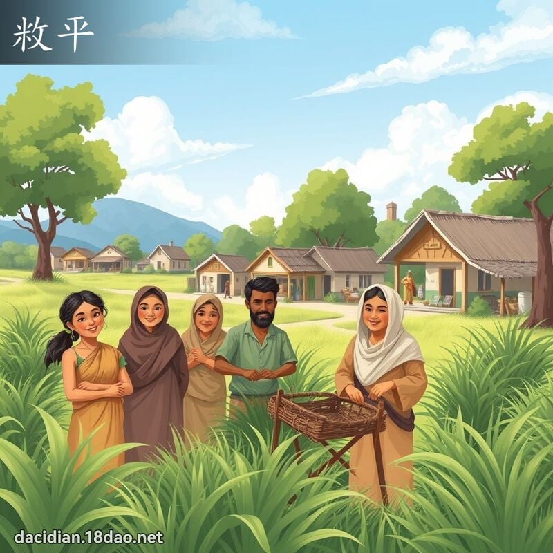 敉平 - 國語大辭典配圖