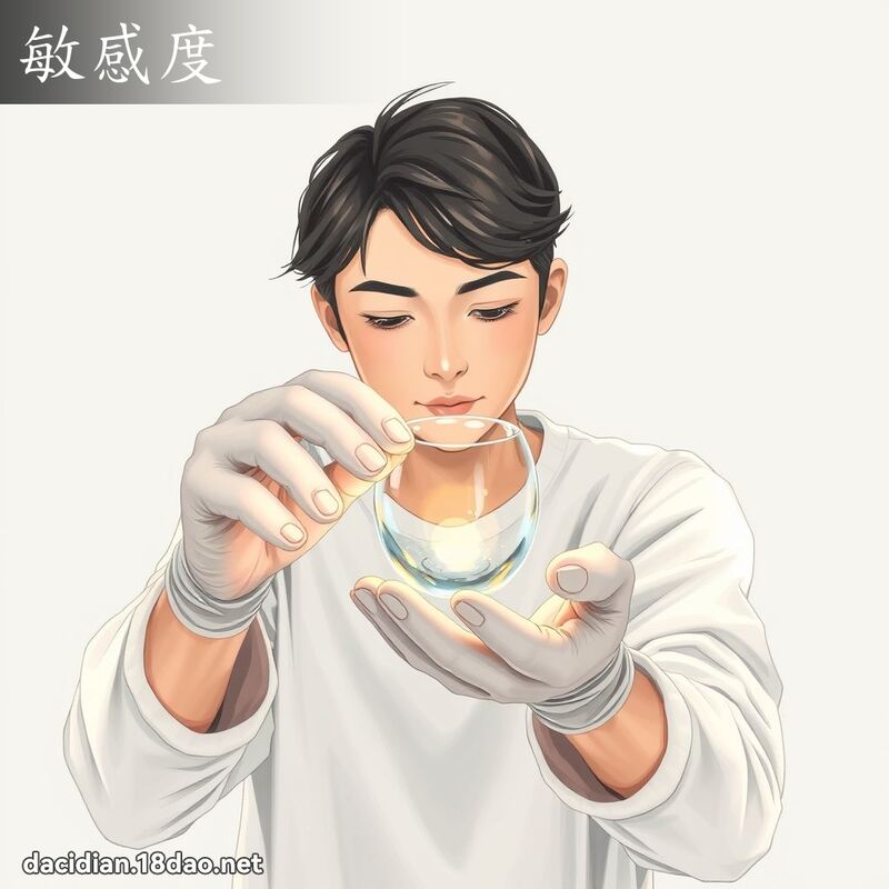 敏感度 - 國語大辭典配圖