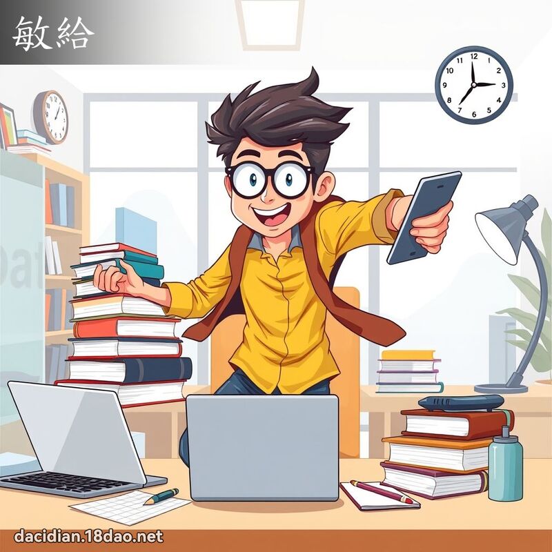 敏給 - 國語大辭典配圖