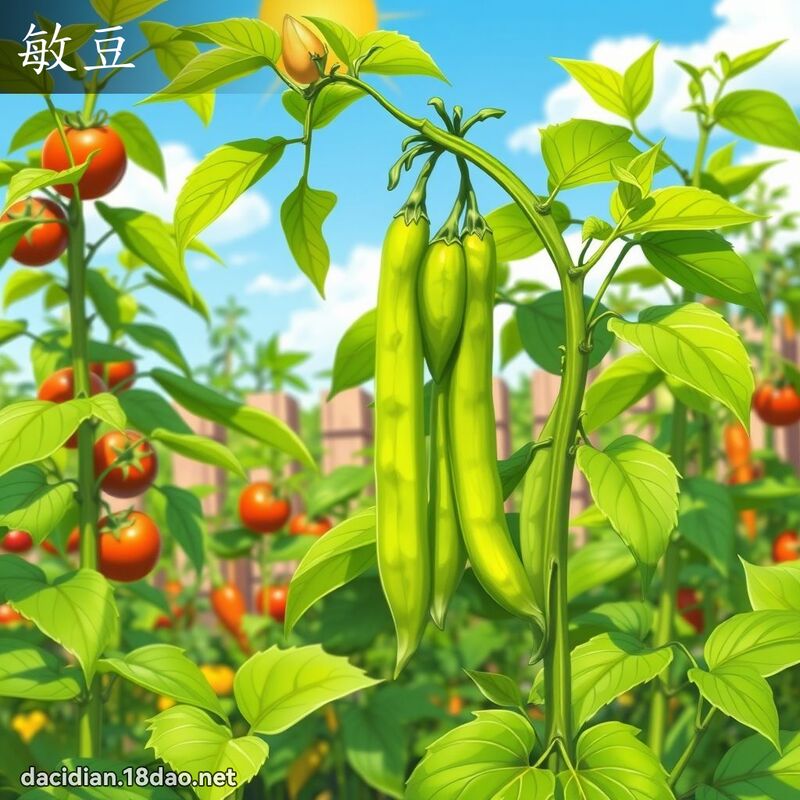 敏豆 - 國語大辭典配圖