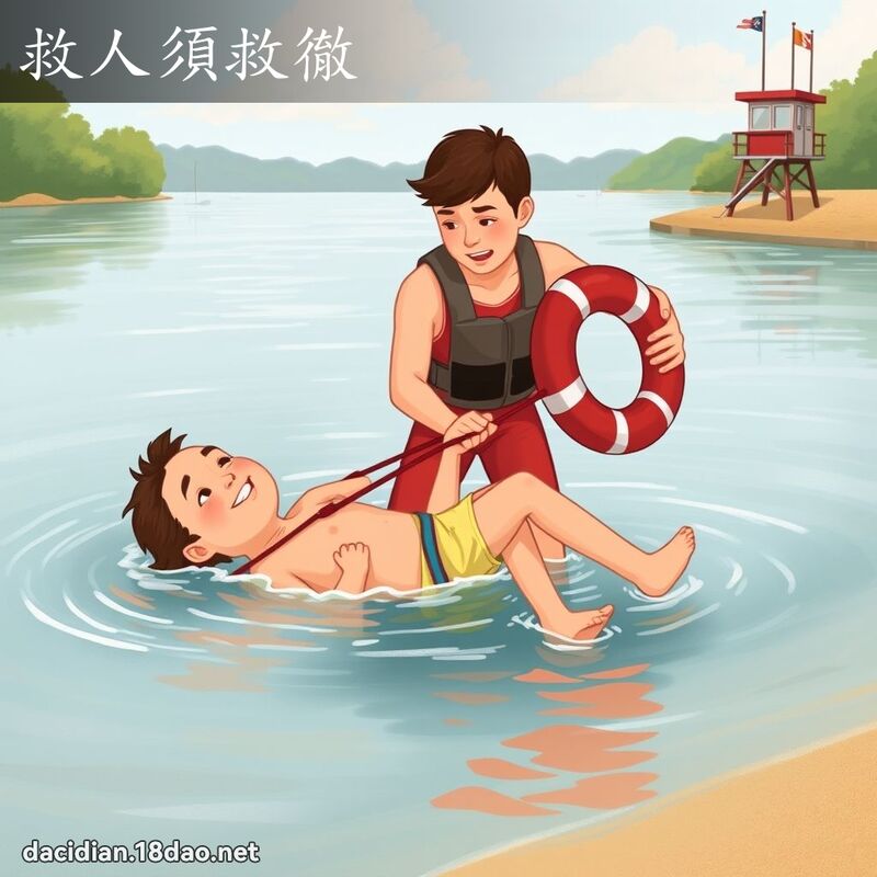 救人須救徹 - 國語大辭典配圖