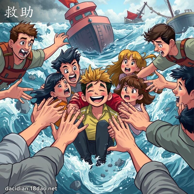 救助 - 国语大辞典配图