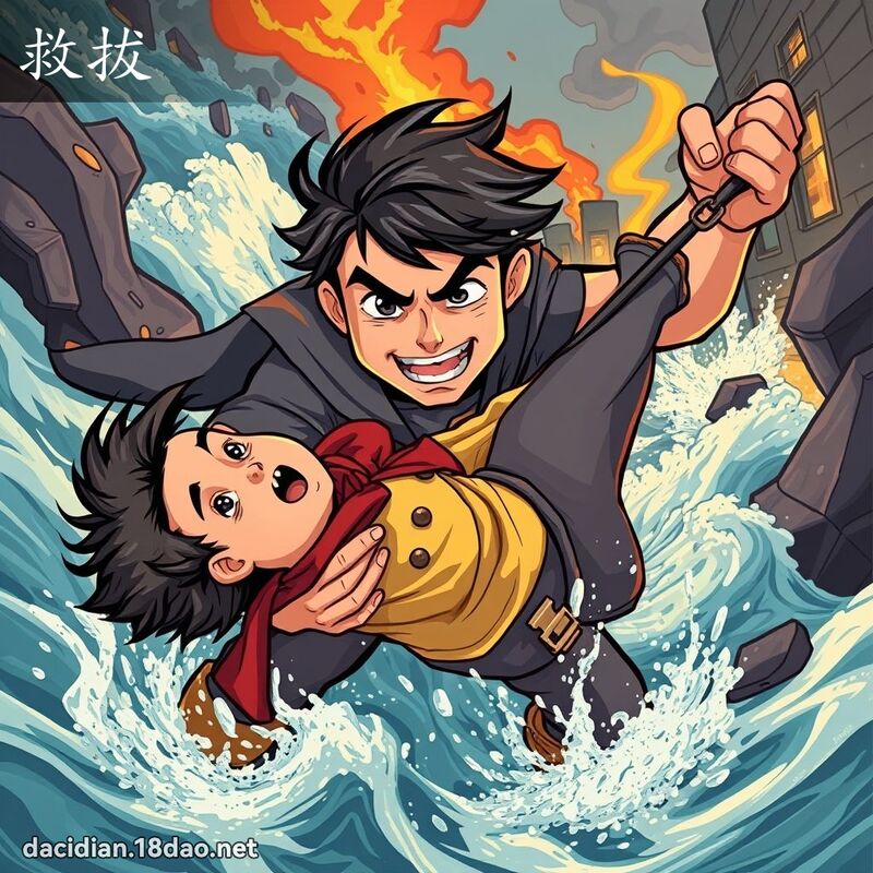 救拔 - 國語大辭典配圖